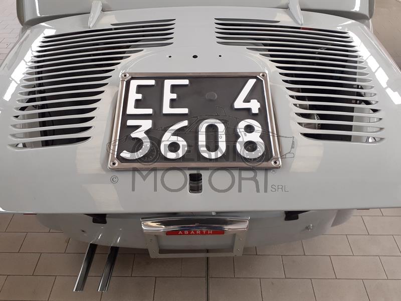 Italian Classic Licence Plate Replicas. Stamped on acrylic material. The finishing touch to your painstaking restoration. Dimensions: Front: 270 x 65mm  Rear: 280 x 205mm supplied with stainless steel frames. Ask for a quotation.